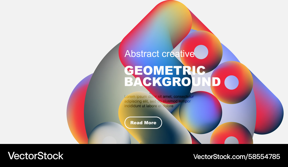 Abstract geometric shapes overlap creating Abstract geometric shapes overlap creating Vector Image