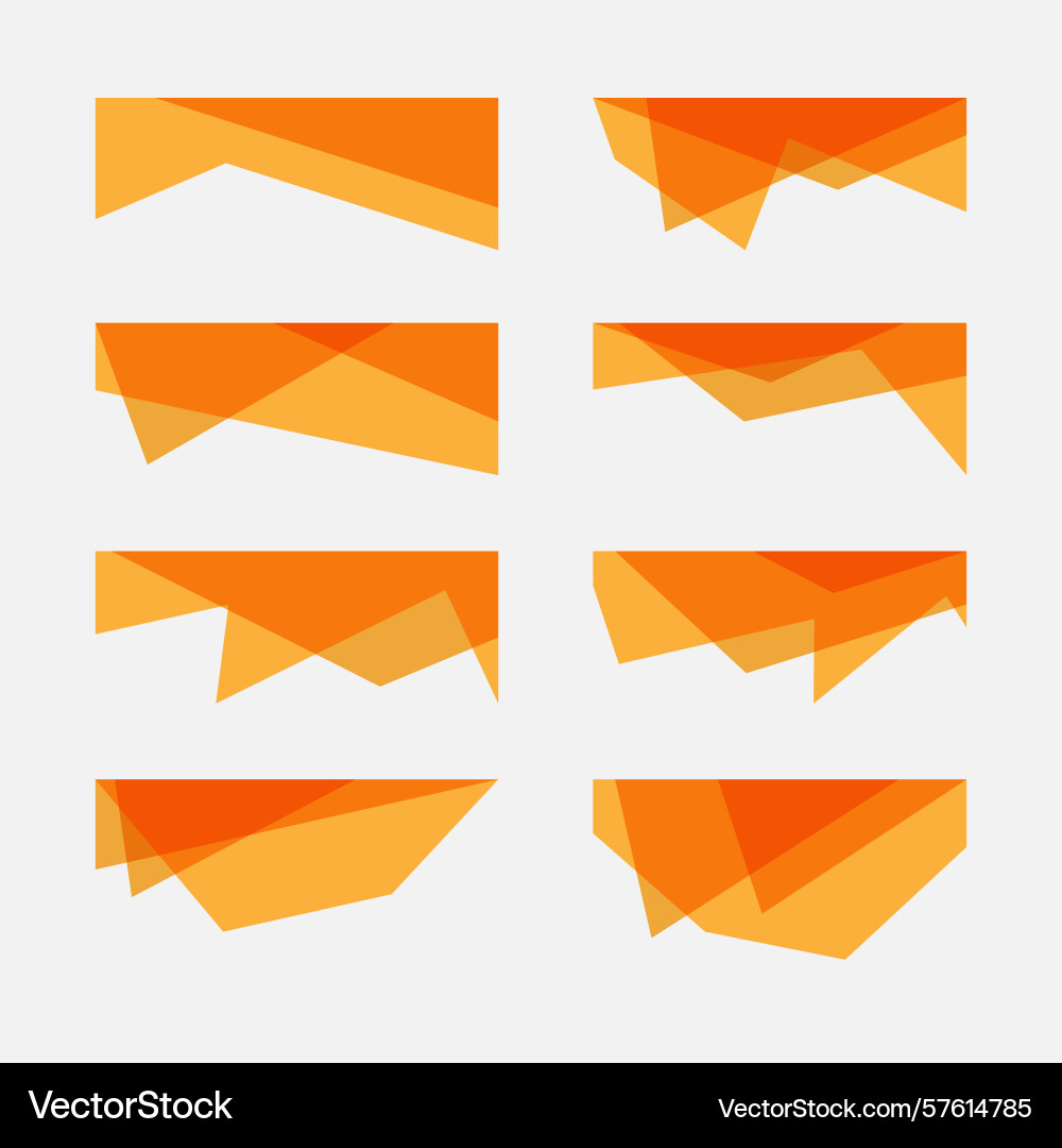 Collection of dividers shape templates curve line Collection of dividers shape templates curve line Vector Image