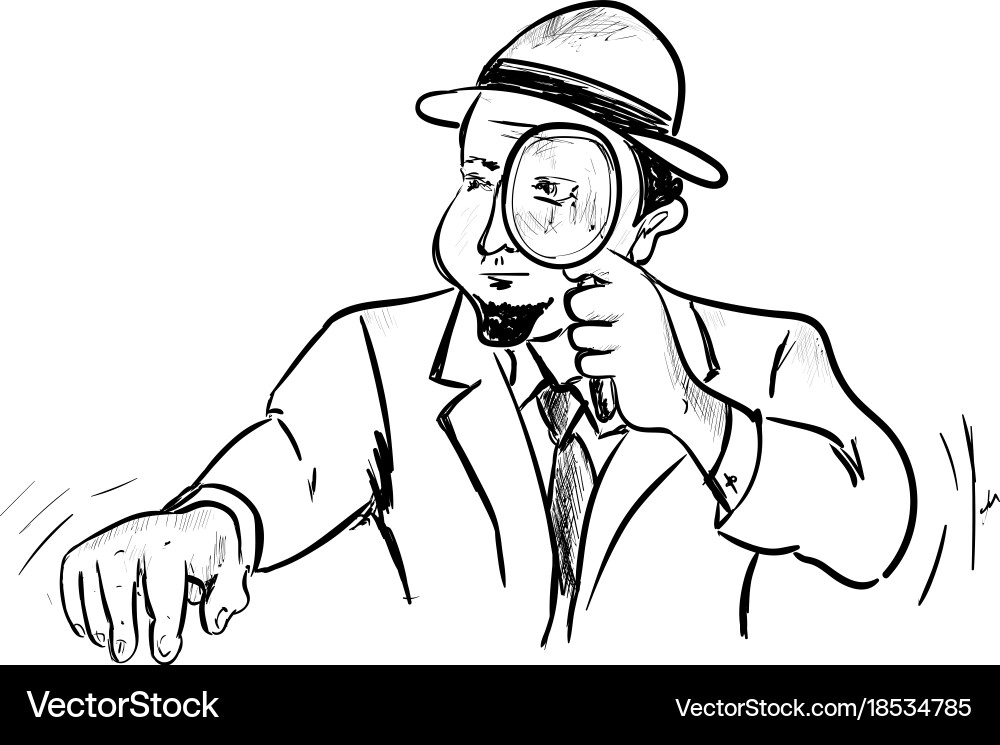Sleuth Vector Image