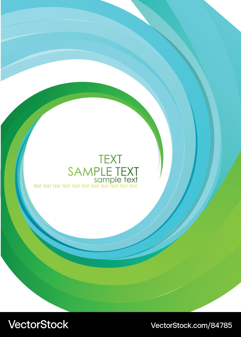 Swirl background Vector Image
