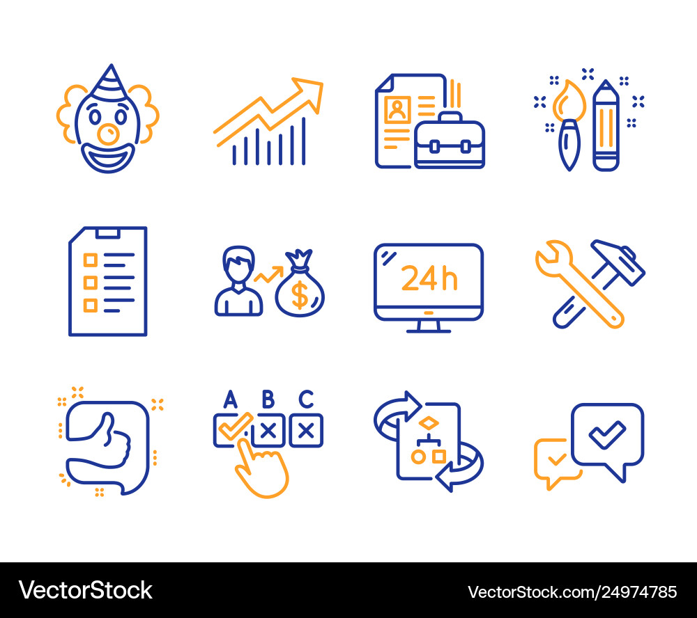 Technical algorithm creativity and correct Technical algorithm creativity and correct vector image