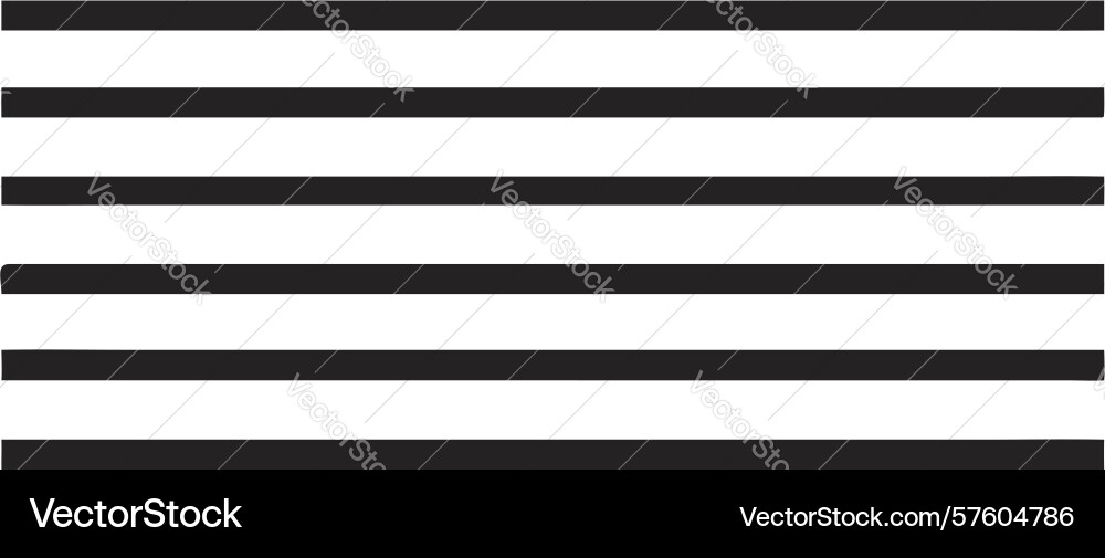 Minimalist horizontal line stripe pattern design vector image