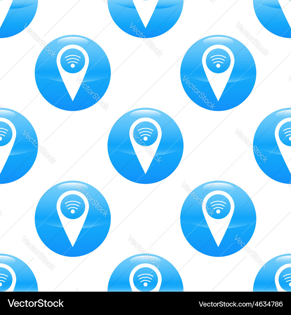 Wi-fi pointer sign pattern vector image
