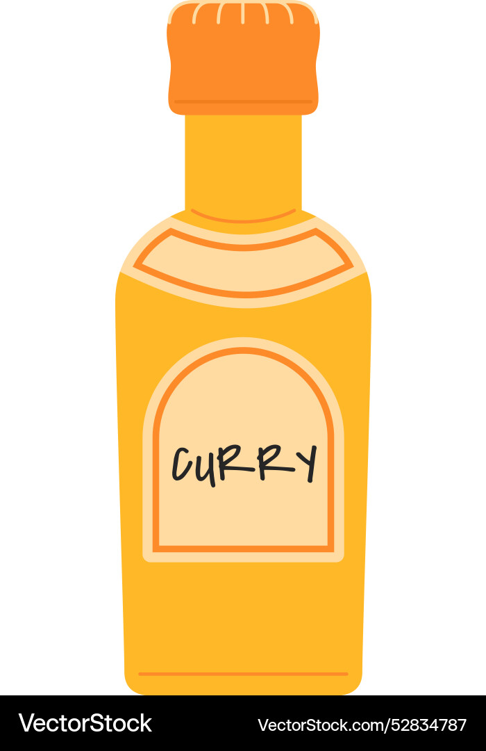 Curry Soße Flasche Kunststoff Gewürzbehälter Farbe