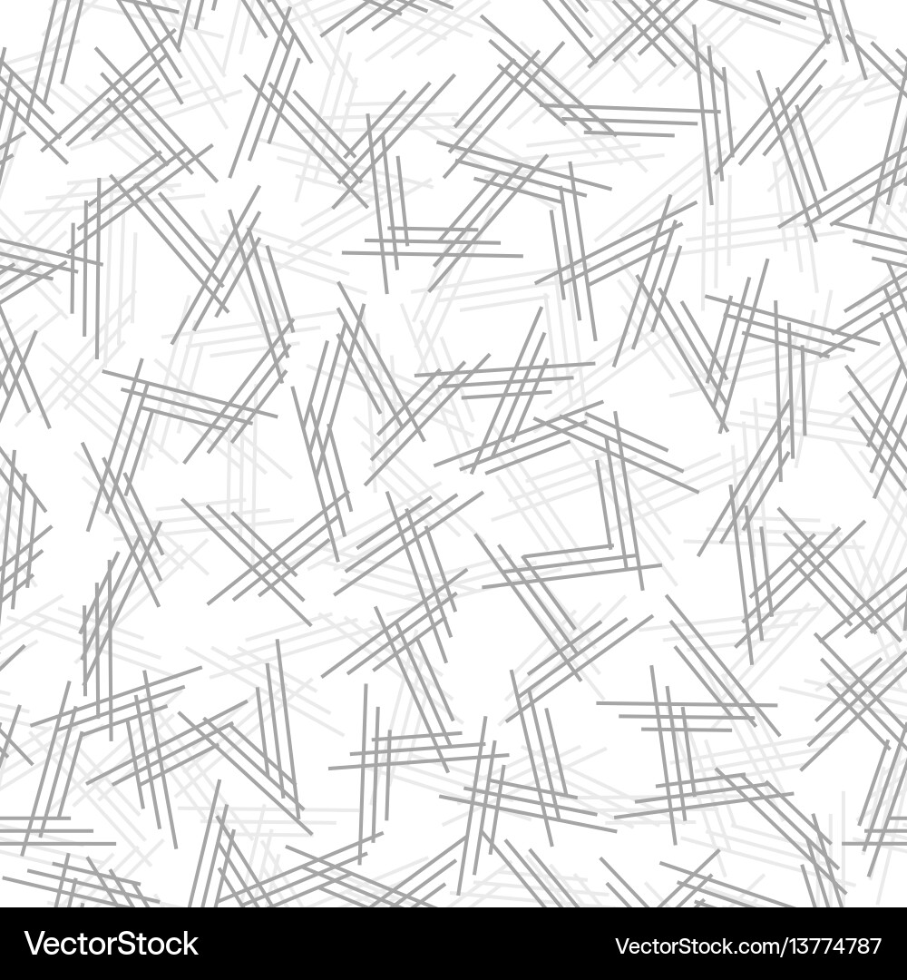Geometric seamless pattern with endless lines vector image