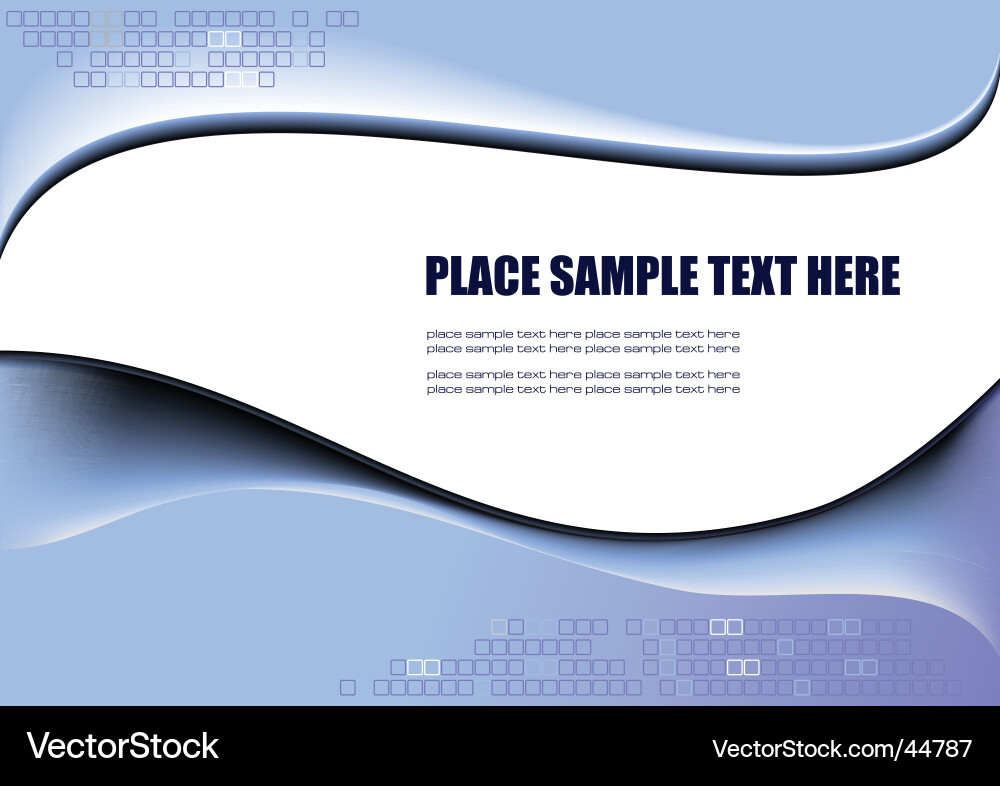 Wavy Gradient Background Vector Image
