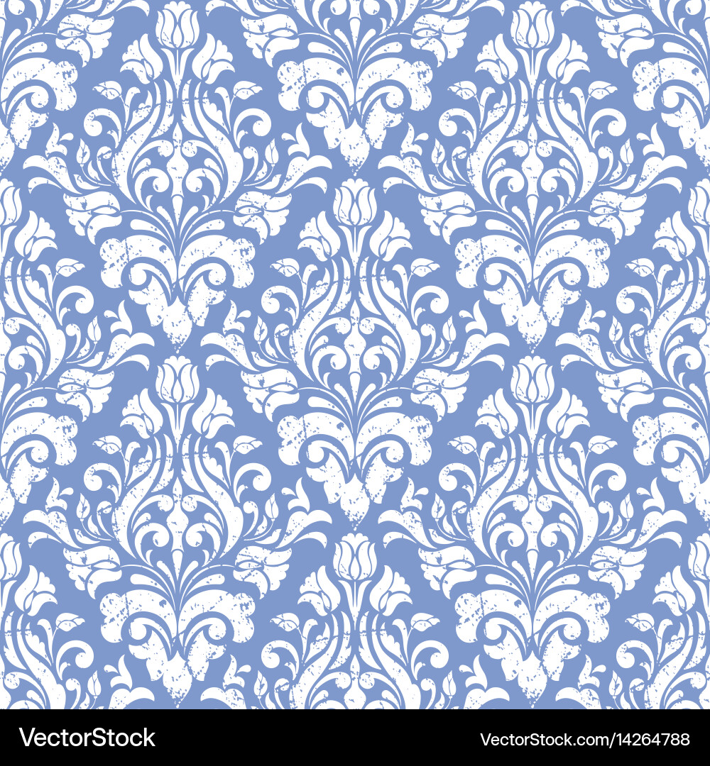 Elegant Damask Pattern vector image