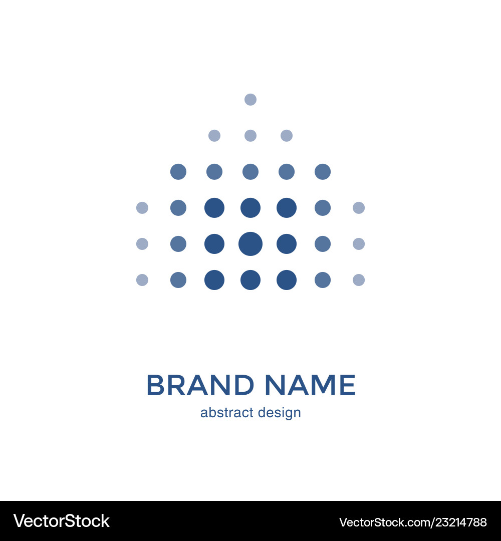 Halftone dots forms Halftone dots forms vector image