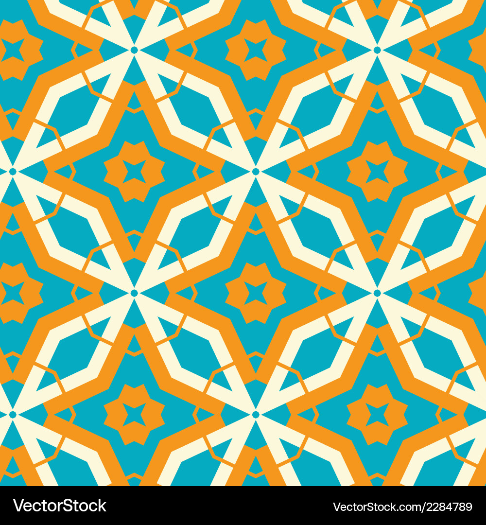 Abstract retro pattern vector image