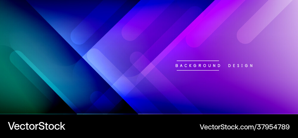 Dynamic lines abstract background 3d shadow Vector Image