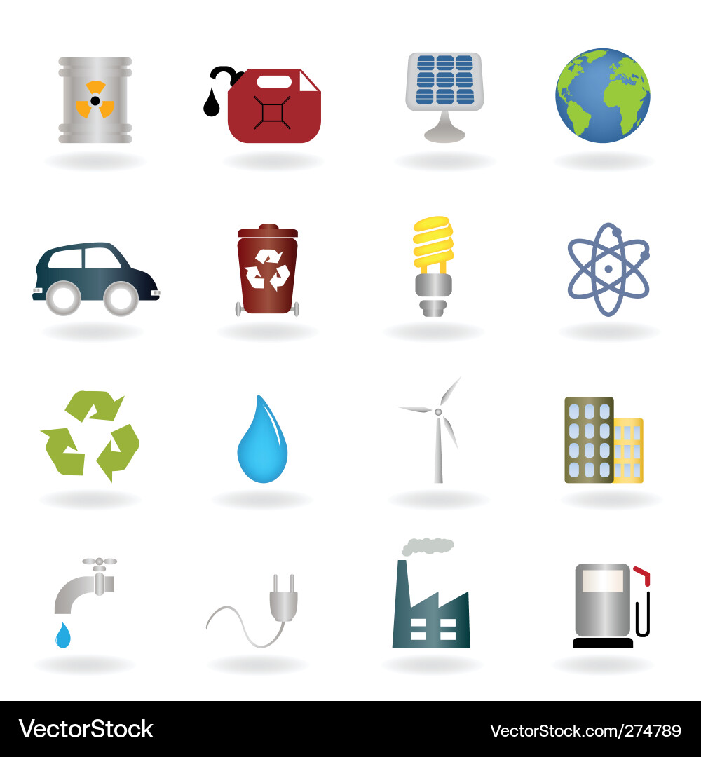 Ecofriendly icon Vector Image