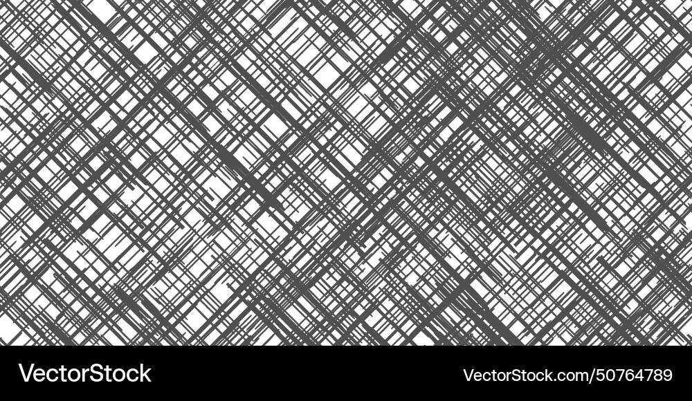 Monochrome seamless gray cross hatch pattern Monochrome seamless gray cross hatch pattern vector image