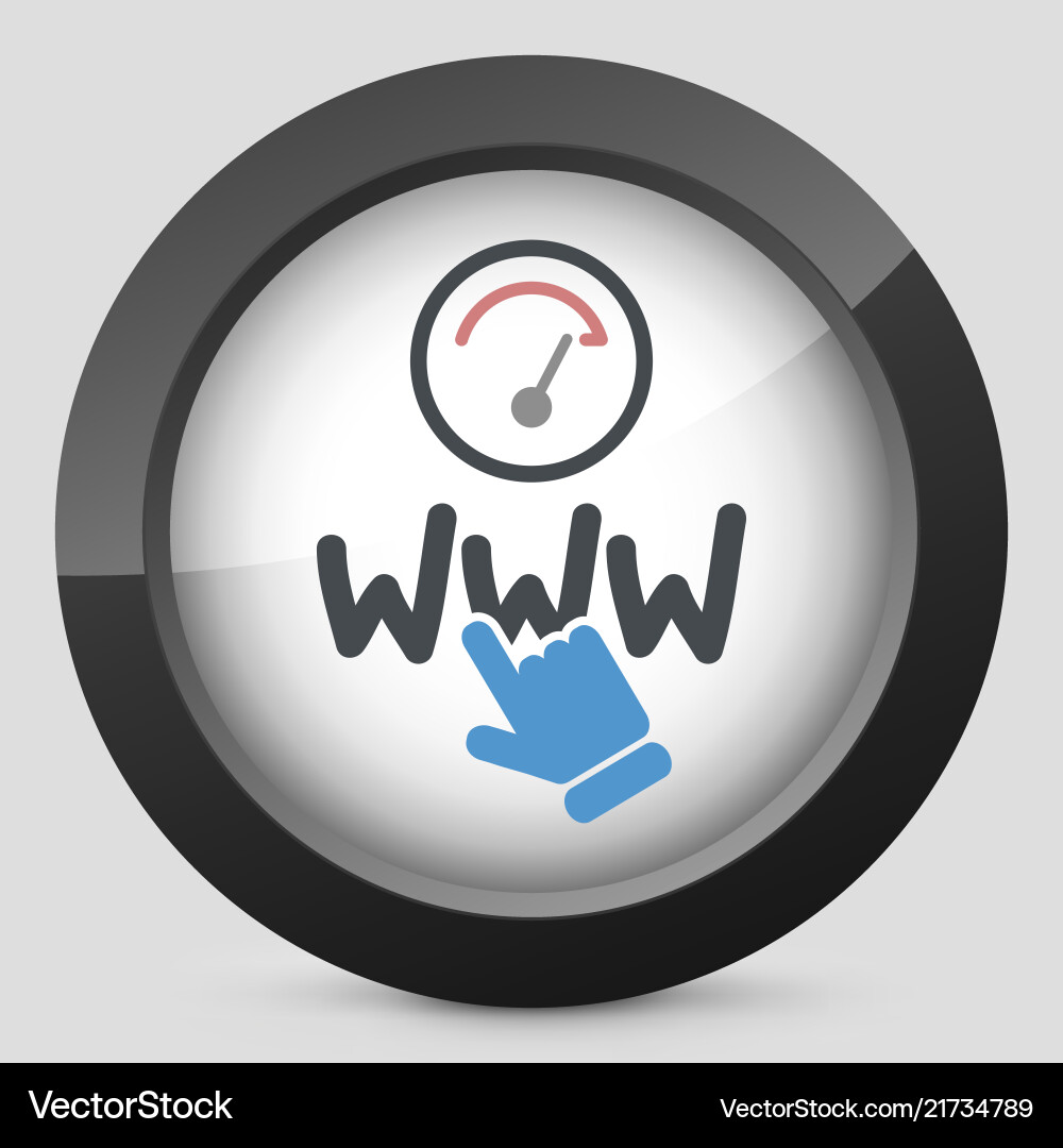 Web connection icon Web connection icon vector image