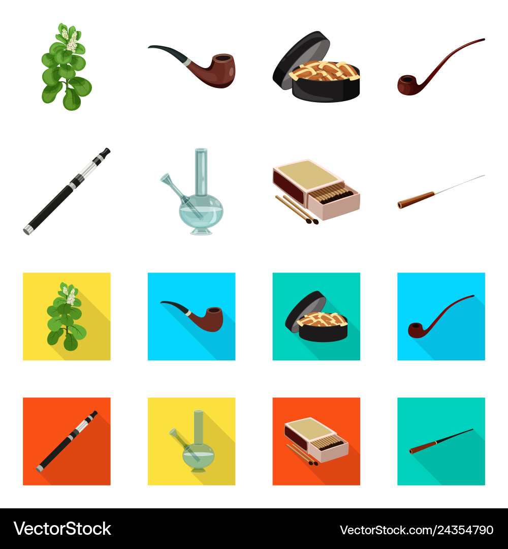 Isolated object of refuse and stop symbol vector image