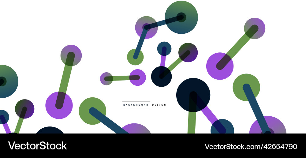 Network concept abstract background dots Network concept abstract background dots Vector Image