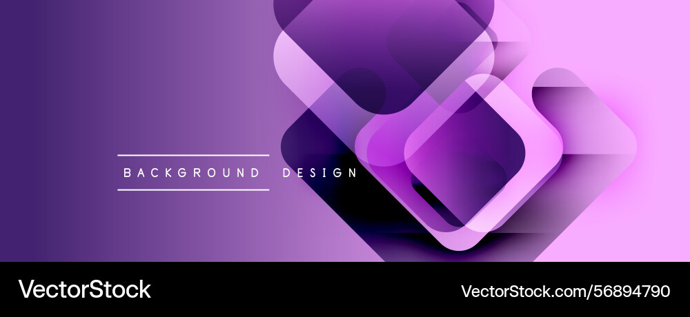 Purple gradient background features overlapping Purple gradient background features overlapping Vector Image