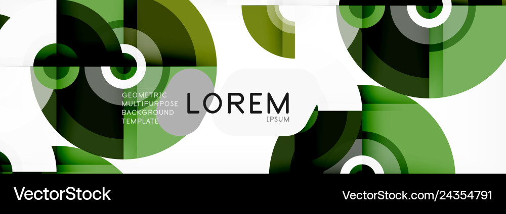 Circular abstract background Vector Image