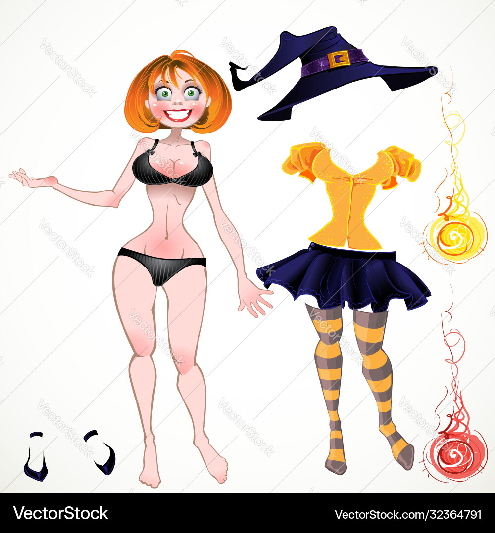 Nude sexy Mädchen mit Set verschiedene Farben Nude sexy Mädchen mit Set verschiedene Farben vektorbild