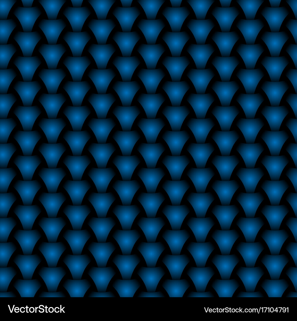 Seamless weaving triangle squama surface pattern Vector Image
