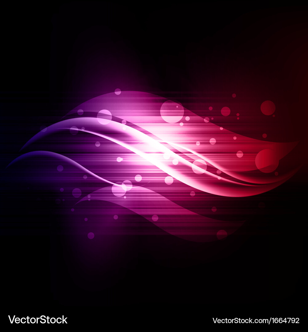 Abstract background with waves and lines vector image