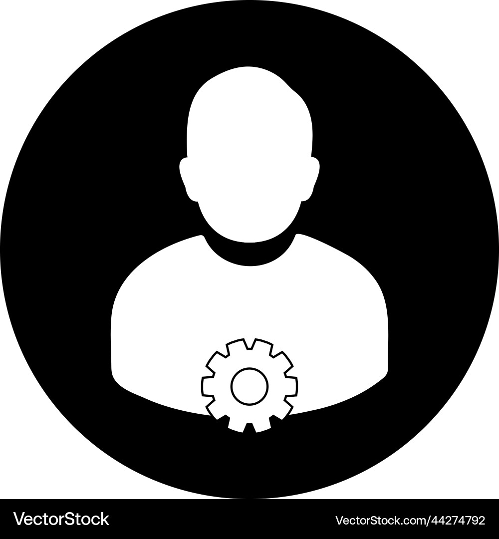 Account security icon rounded style button eps Account security icon rounded style button eps Vector Image