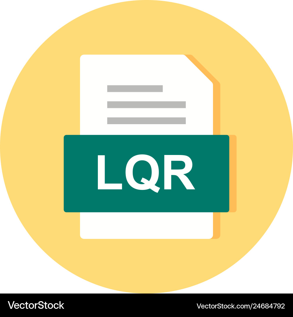 Qr file document icon vector image