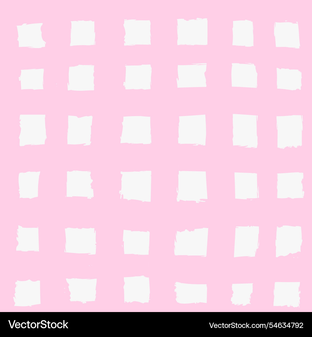 Seamless repeat pattern with soft pink vector image