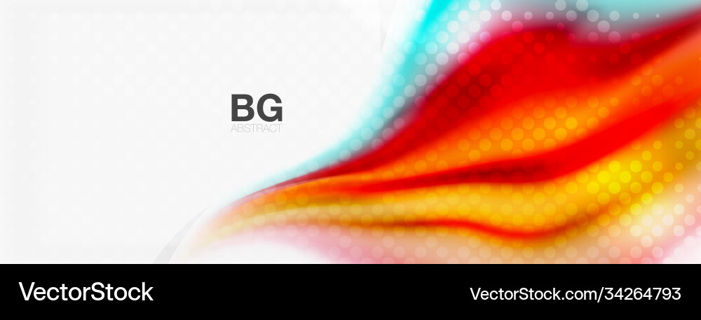 Abstract background smooth flowing lines blurred Abstract background smooth flowing lines blurred vector image