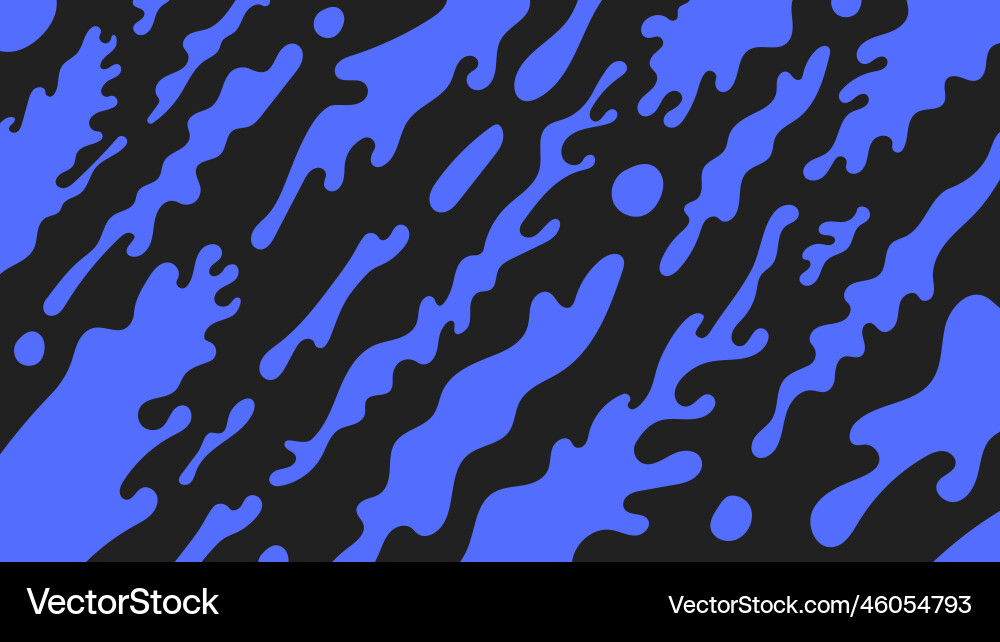 Dynamic Bubble Splash Pattern vector image