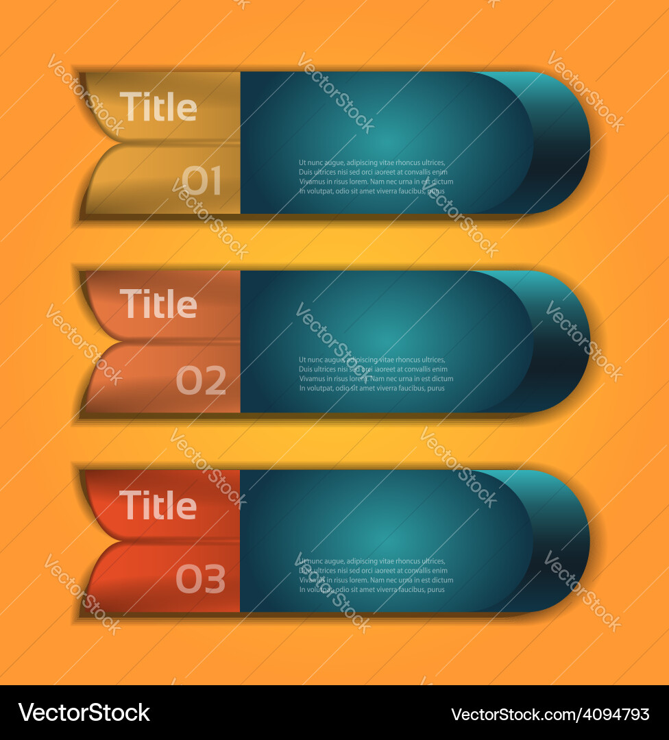 Progress background product choice or version Vector Image