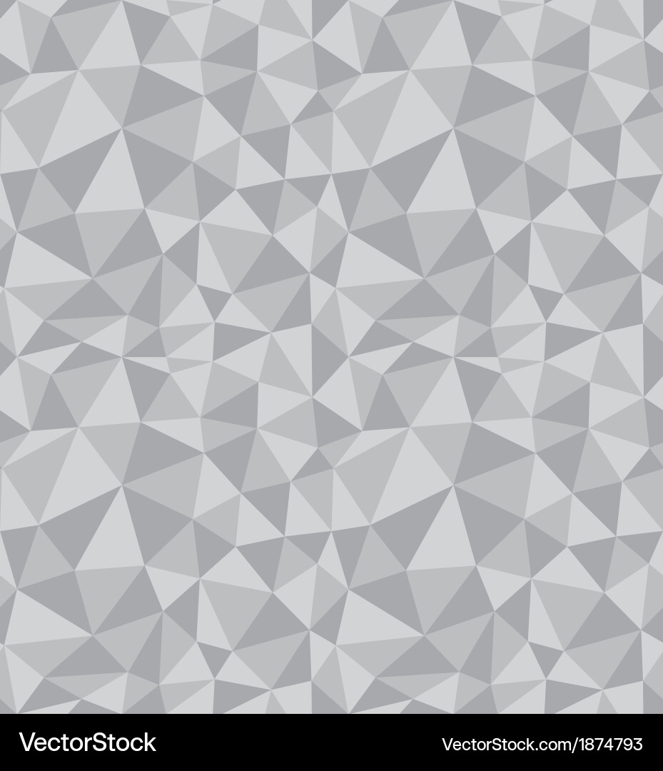 Triangles abstract seamless pattern background vector image