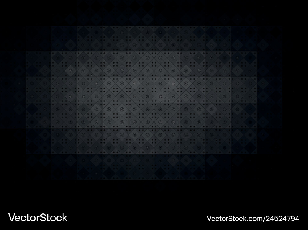 Black abstract gradient background Vector Image
