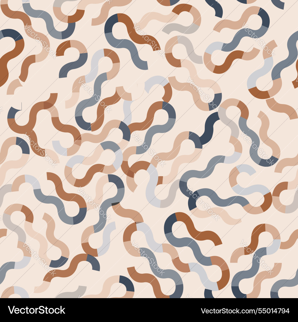 Circles decorative seamless pattern Vector Image