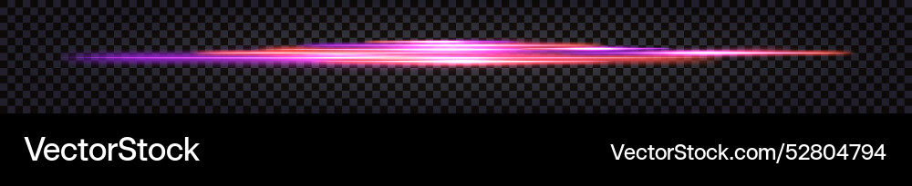 Neon glowing sticks dynamic speed lines Neon glowing sticks dynamic speed lines vector image