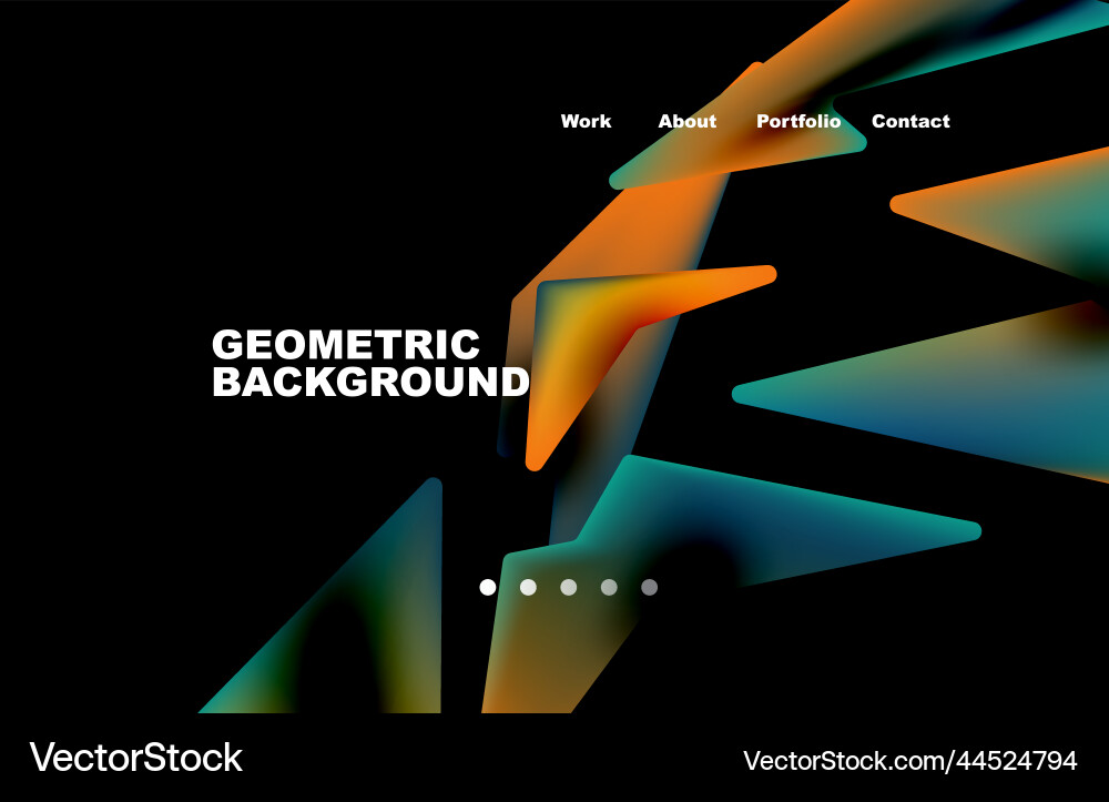 Shards shape composition abstract background web Shards shape composition abstract background web vector image