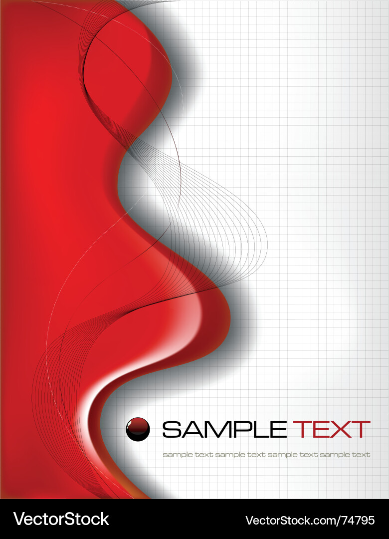 Abstract Background - Gradient Waves vector image