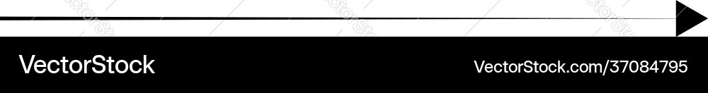 Black arrow pointing right shape element Black arrow pointing right shape element vector image