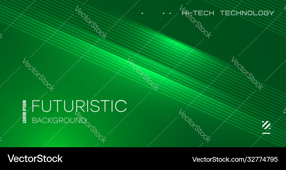 Futuristic technology lines background with light Futuristic technology lines background with light vector image