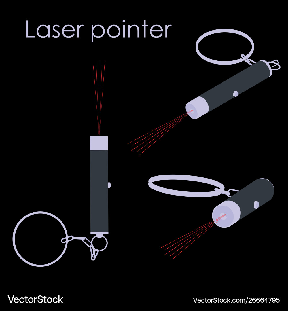 Laser pointer Laser pointer vector image