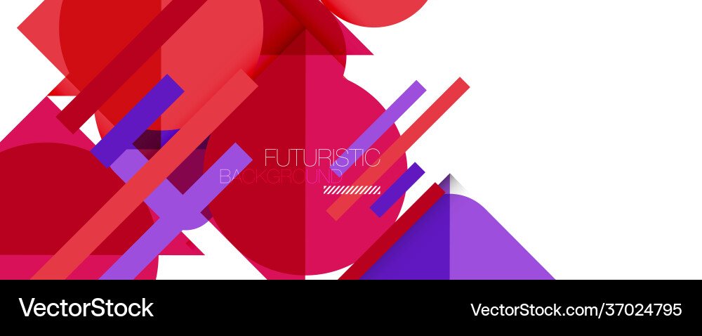 Simple circles and triangles abstract background Simple circles and triangles abstract background vector image