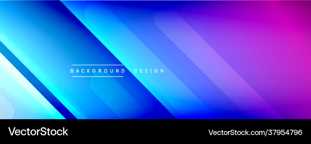 Dynamic lines abstract background 3d shadow Vector Image