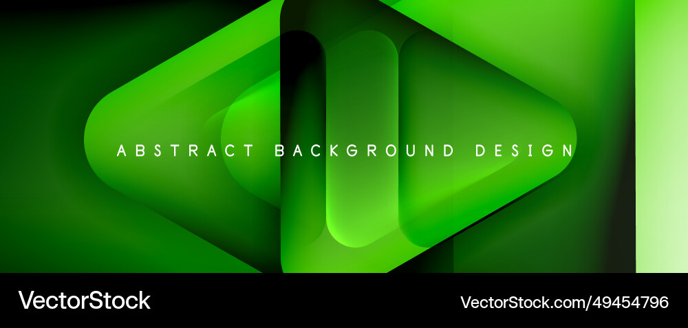 Shadow and light triangle background dynamic Vector Image