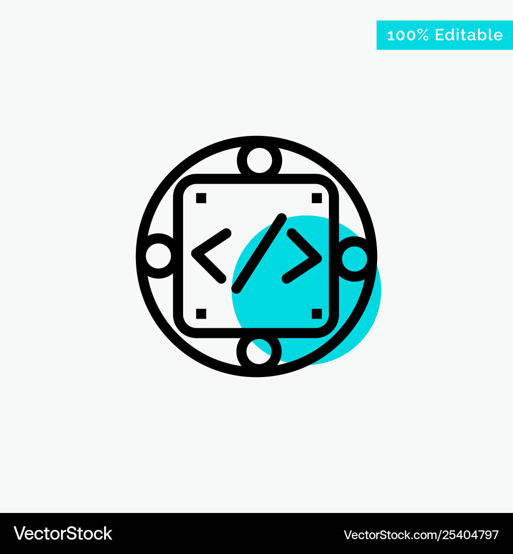 Code custom implementation management product Code custom implementation management product vector image