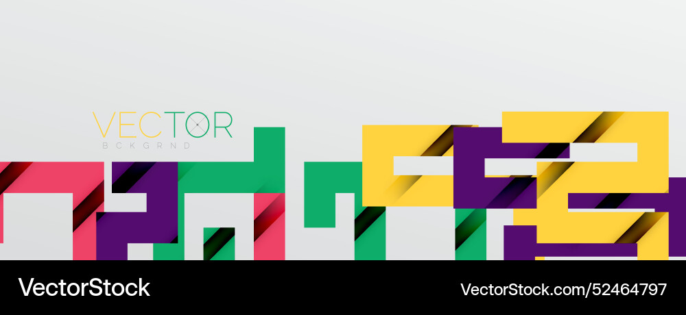 Color bend lines with shadow texture effect Vector Image