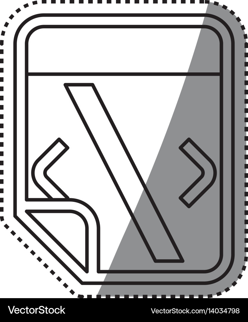 Browser web interface vector image