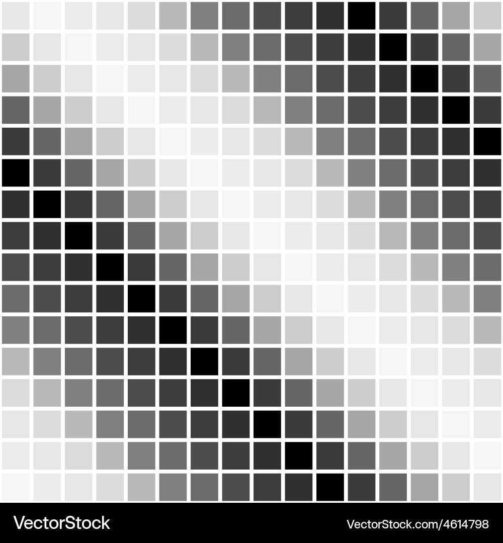 Geometric Block Pattern Vector Image