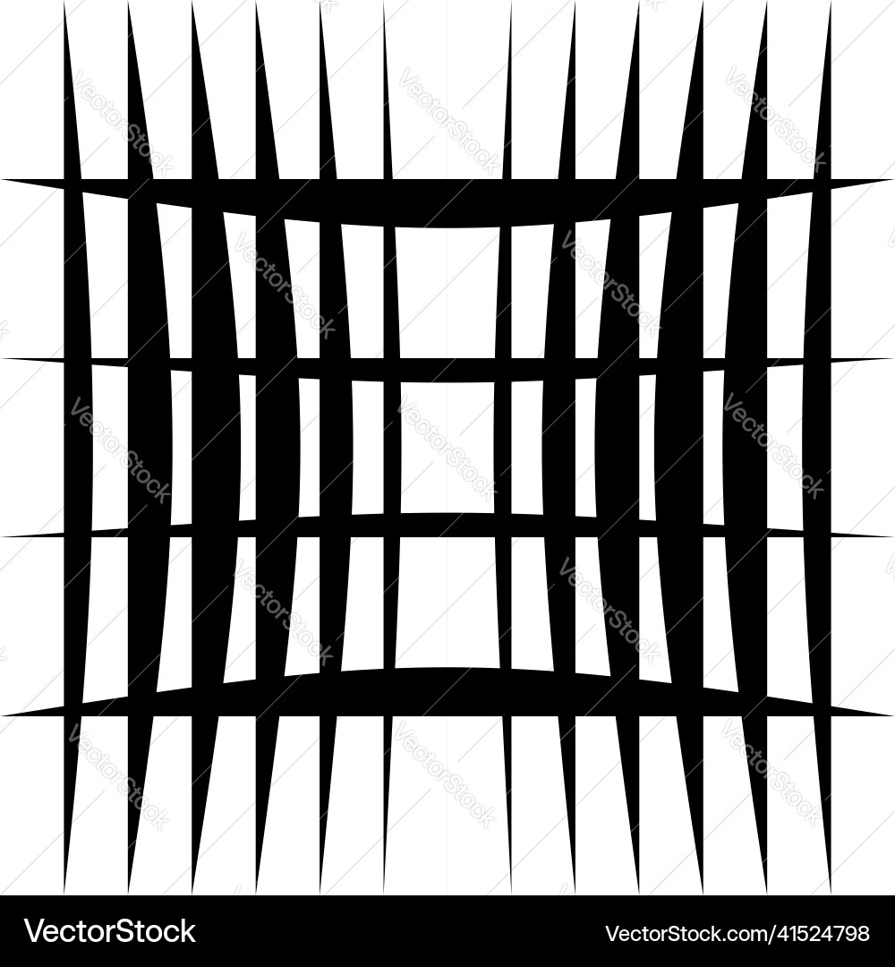 Unregelmäßiges Gitternetz mit zufälligen Linien Quadrate Unregelmäßiges Gitternetz mit zufälligen Linien Quadrate Vektorbild