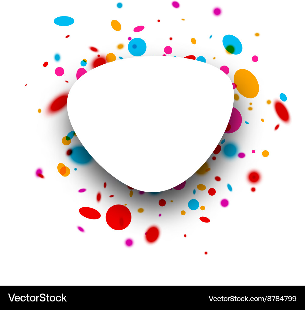 Abstract background with drops Vector Image