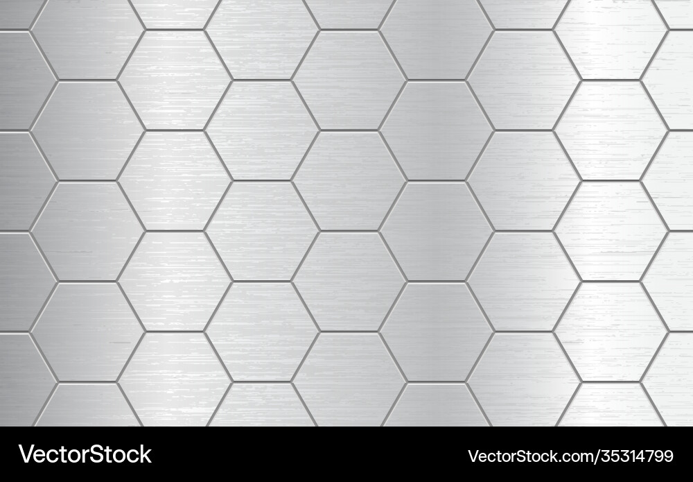 Abstract metallic background pattern vector image