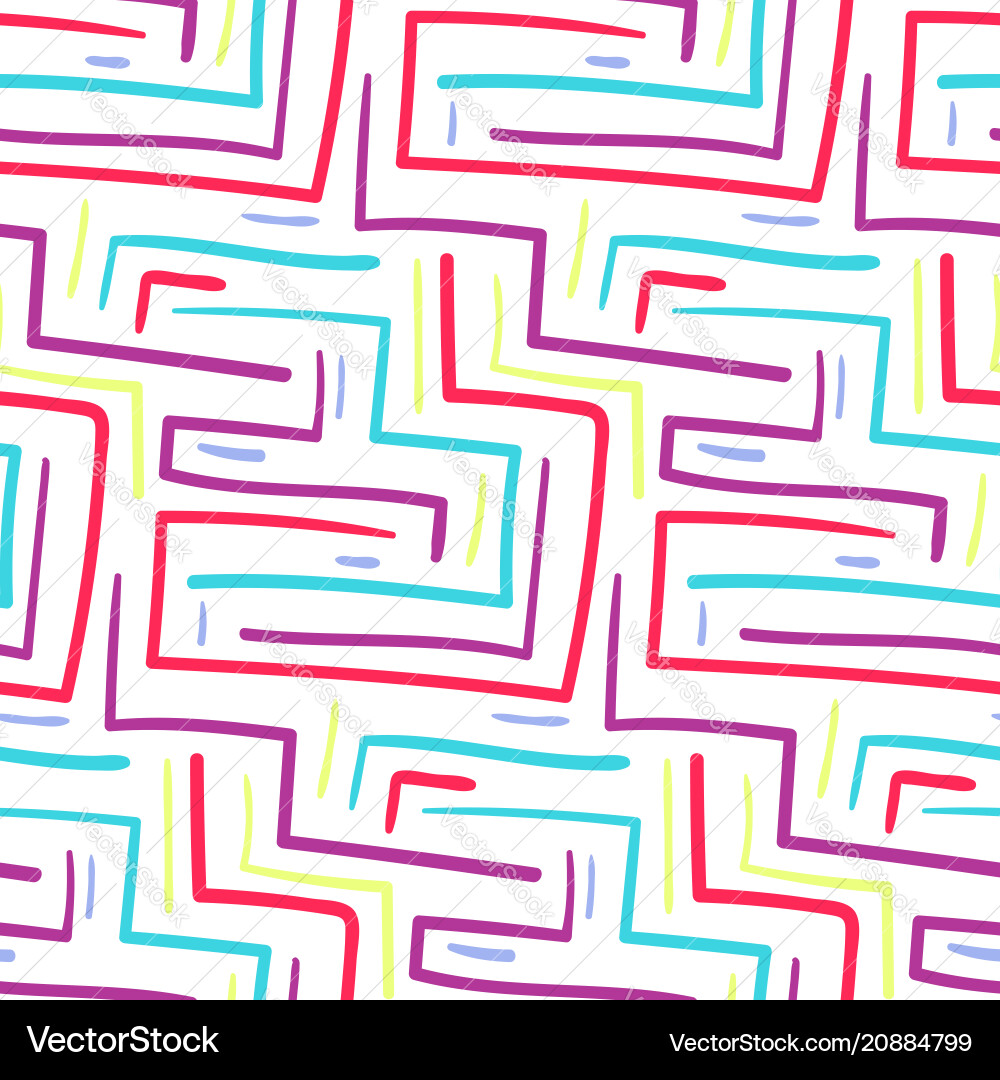 Abstract scandinavian colorful angle lines pattern Abstract scandinavian colorful angle lines pattern vector image